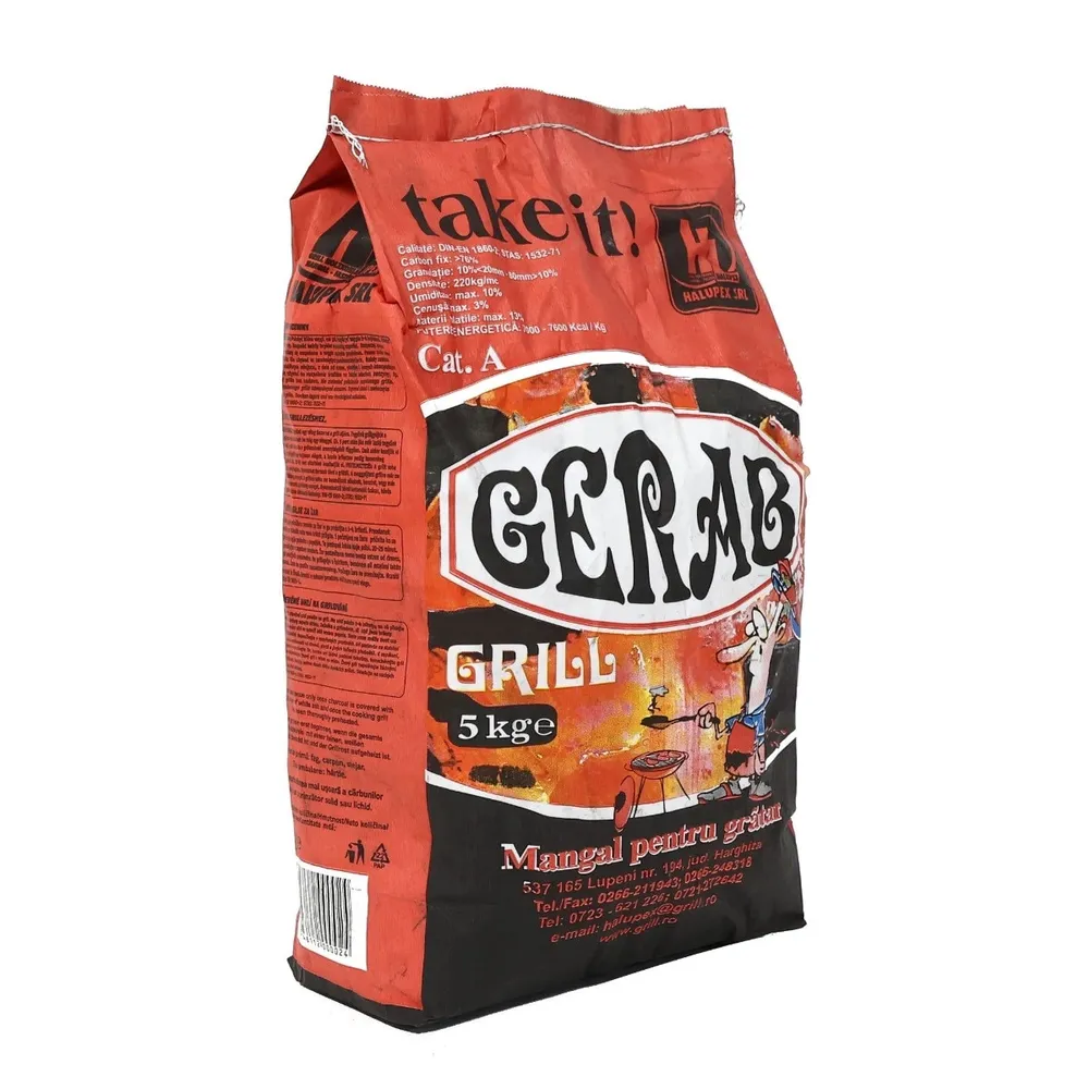 Carbune pentru gratar si camping, mangal, 5 kg