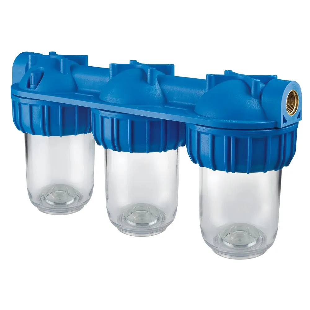 Carcasa filtru apa potabila Atlas Filtri Medium Triplex Plus 3P BFO, 108T731, 5"