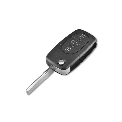 Carcasa telecomanda compatibila Audi, cu lamela — imaginea 3