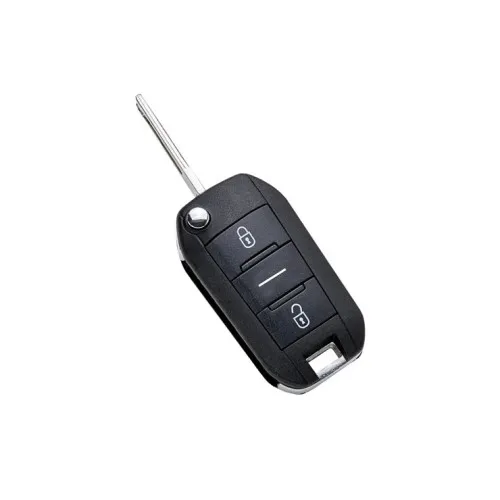 Carcasa telecomanda compatibila Peugeot / Citroen , cu lamela — imaginea 2