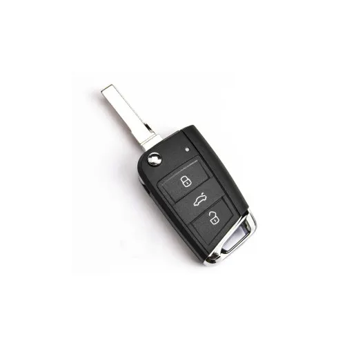 Carcasa telecomanda compatibila Volkswagen cu lamela — imaginea 2