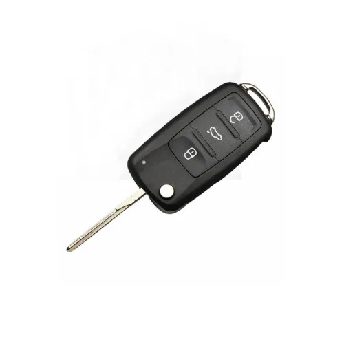 Carcasa telecomanda compatibila Volkswagen cu lamela — imaginea 4