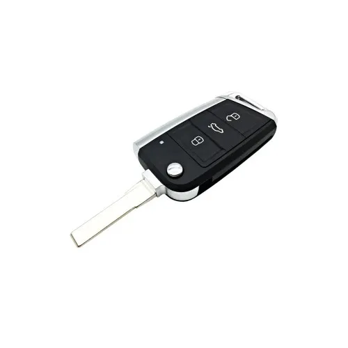Carcasa telecomanda compatibila Volkswagen cu lamela — imaginea 4