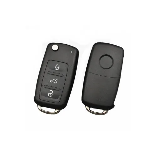 Carcasa telecomanda compatibila Volkswagen cu lamela — imaginea 3