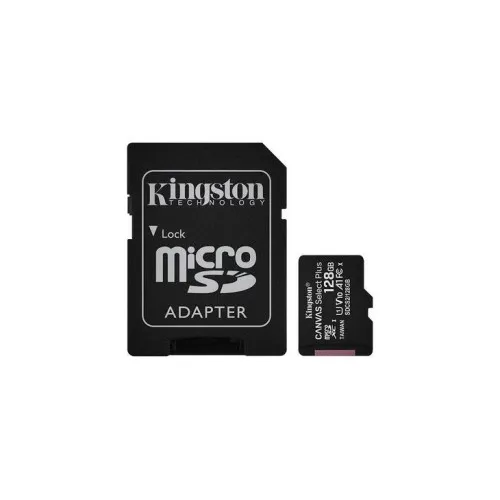 Card MicroSD Kingston 128gb cu adaptor SD