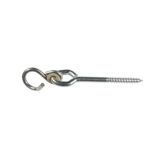 Carlig cu spirale, pentru lemn, 10.6 x 180 mm, set 2 bucatti