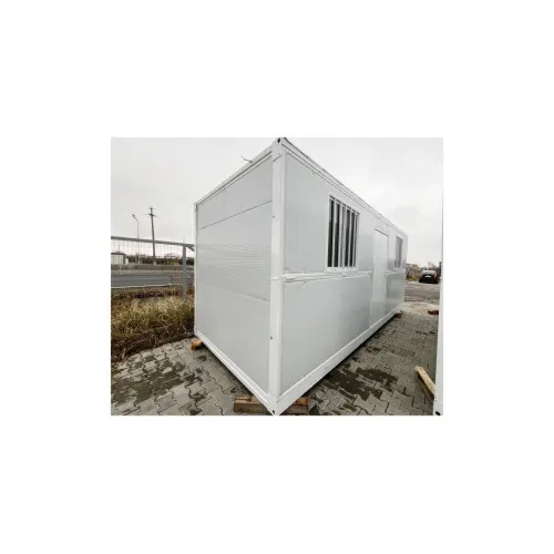 Casa Container Pliabila cu usa si fereste laterale si instalatie electrica 5800mmx2460mmx2510mm