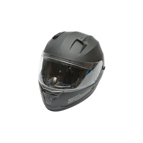 Casca moto integrala negru mat cu viziera transparenta si ochelari de soare, marimea XL Arcane II