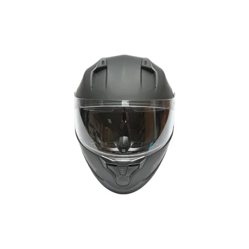 Casca moto integrala negru mat cu viziera transparenta si ochelari de soare, marimea L Arcane II — imaginea 2