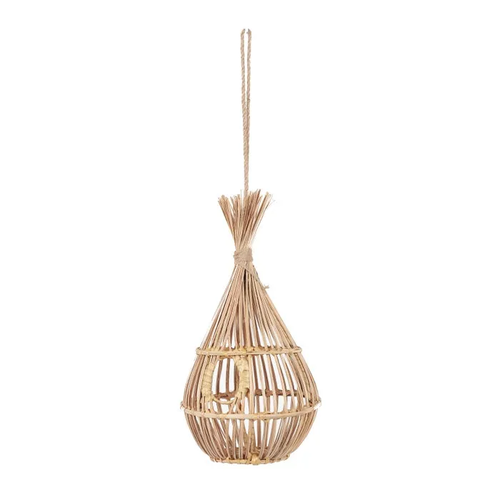 Casuta pasari gradina 1733748, fibra de cocos, 220 x 220 x 530 mm