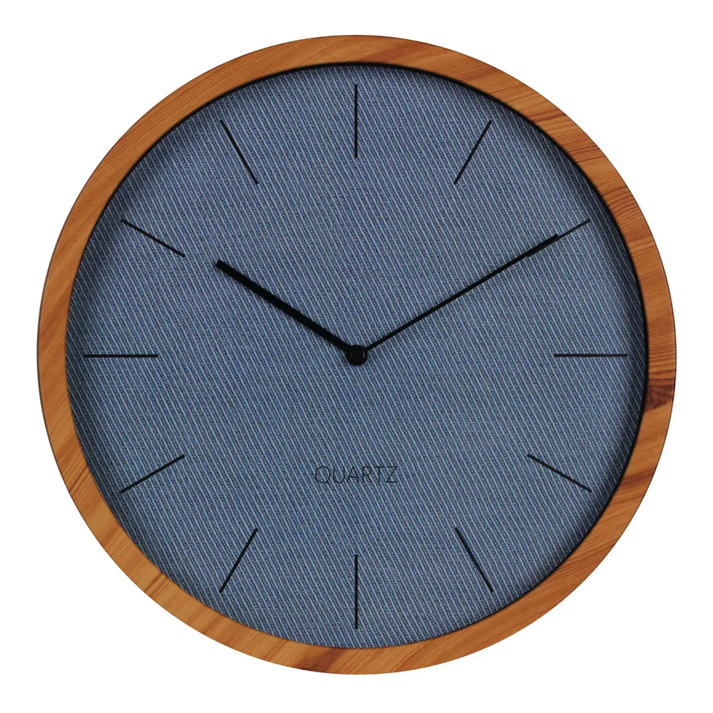 Ceas de perete Bern, diametru 30 cm, turcoaz