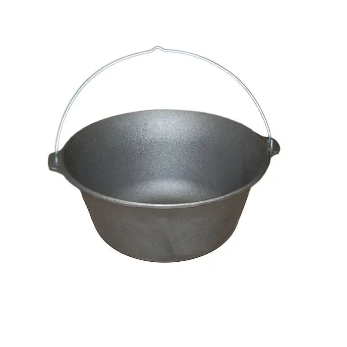 Ceaun Landmann, fonta, cu maner, 16 litri