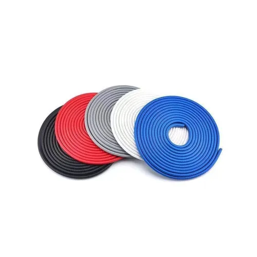 Cheder auto cauciuc cu insertie metalica 5 m diverse culori