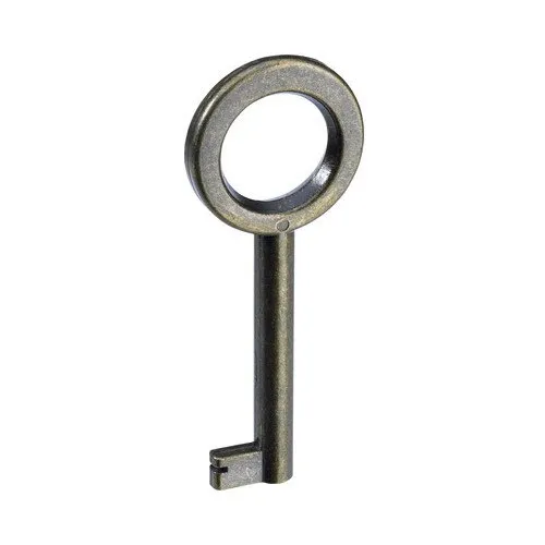Cheie pentru incuietoare incastrata, otel, maro, 4mm