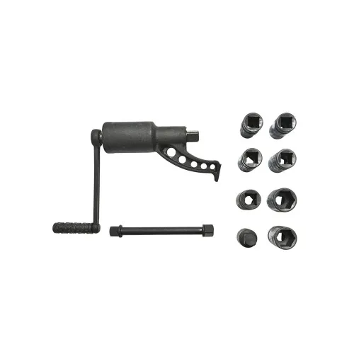 Cheie roti camion cu reductor 2 trepte 5000 Nm si 7 tubulare 24-38 mm — imaginea 3