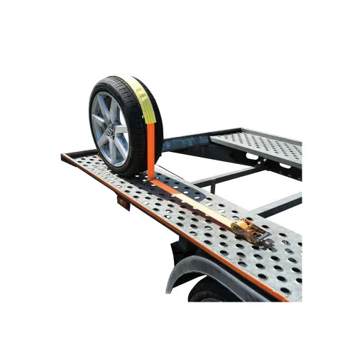 Chinga ancorare roata auto 2.5m cu carlige si clichet / DISLX16 — imaginea 5