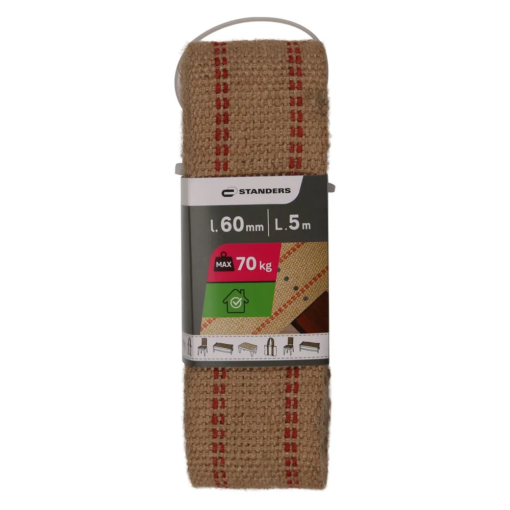 Chinga iuta Standers, Ø 60 mm, 5 m, rezistenta max 70 kg