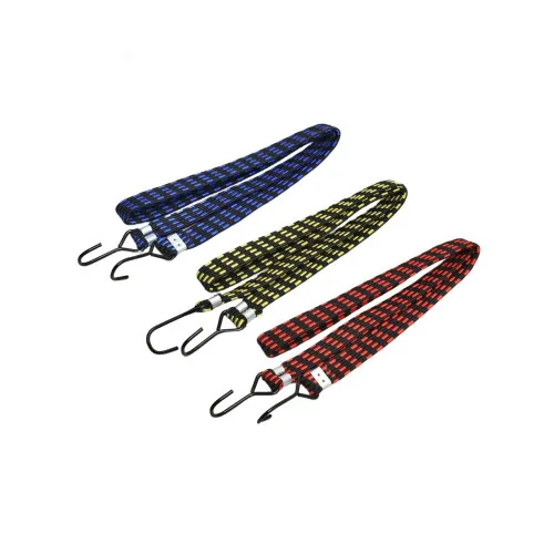 Chinga remorcare elastica 250 cm cu carlige metalice pentru tractare auto