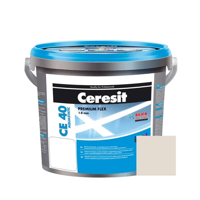 Chit de rosturi gresie si faianta Ceresit CE 40, jasmine, interior / exterior, 5 kg
