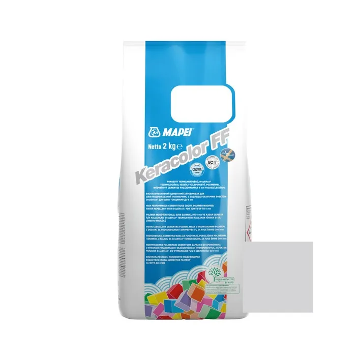 Chit de rosturi gresie si faianta Mapei Keracolor FF, 110 Manhattan, interior / exterior, 2 kg