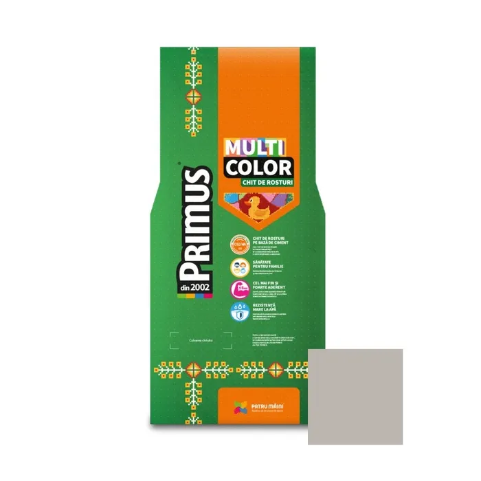 Chit de rosturi gresie si faianta Primus Multicolor, B22 ice flow, interior / exterior, 2 kg