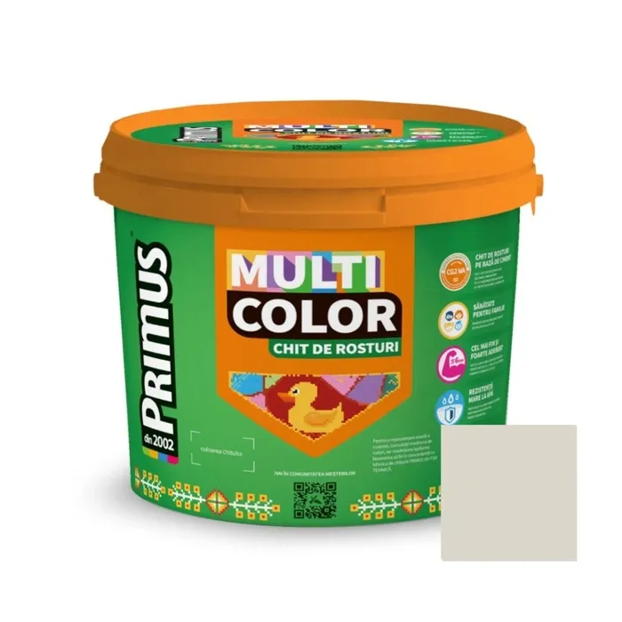 Chit de rosturi gresie si faianta Primus Multicolor, B43 sea fog, interior / exterior, 5 kg