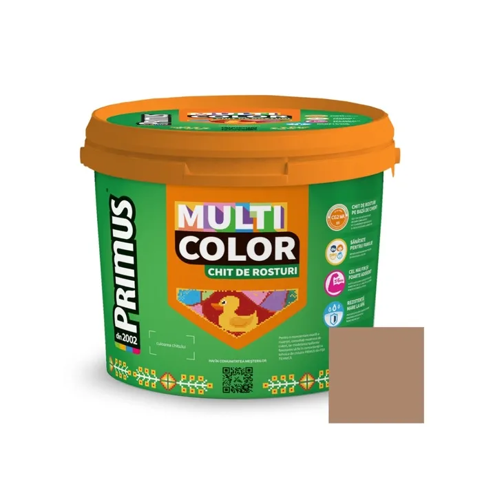 Chit de rosturi gresie si faianta Primus Multicolor, B56 sepia, interior / exterior, 5 kg