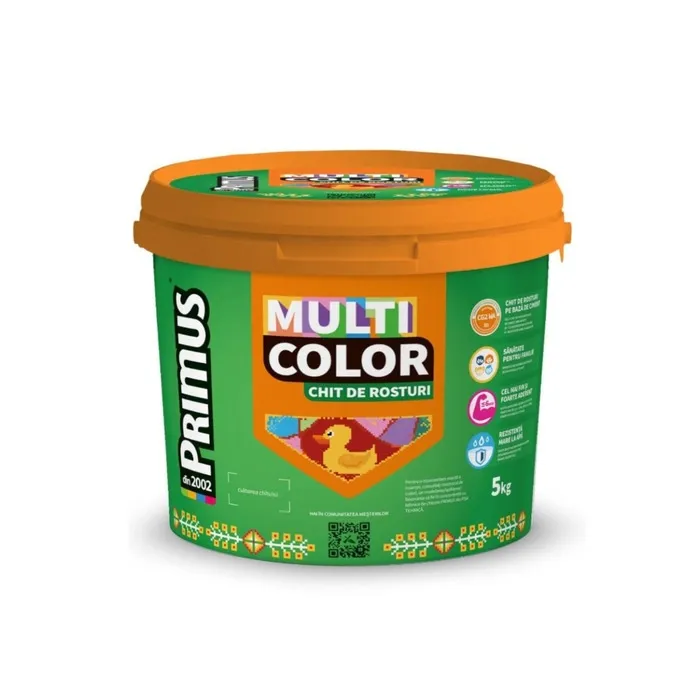 Chit de rosturi gresie si faianta Primus Multicolor, B62 cositor pur, interior / exterior, 5 kg