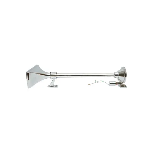 Claxon auto 1 trompeta 640 mm 12V 24V pentru compresor aer — imaginea 3