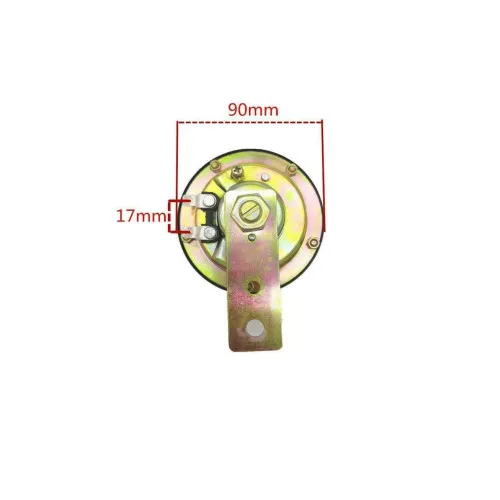 Claxon auto tip disc 24V — imaginea 6