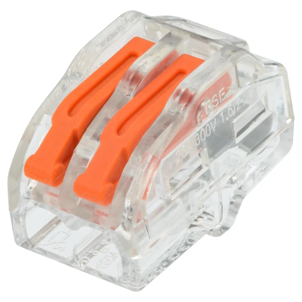 Clema pentru fire, 0.2 x 4 mm², 2 fire, Set 5 buc