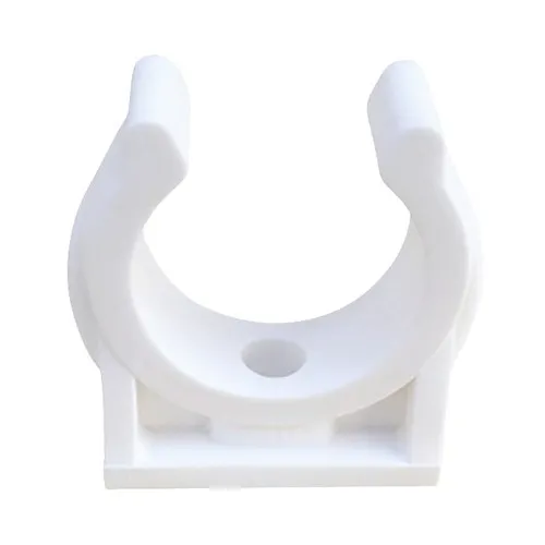 Clema simpla, plastic, deschidere 28 mm, set