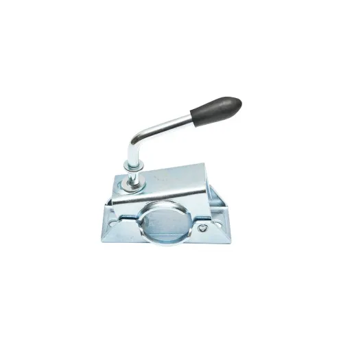 Clema suport pentru roata de sprijin remorca tija exterioara 48mm Medie