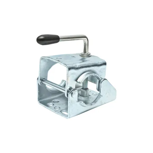 Clema suport pentru roata de sprijin remorca tija exterioara 60mm Mare — imaginea 2