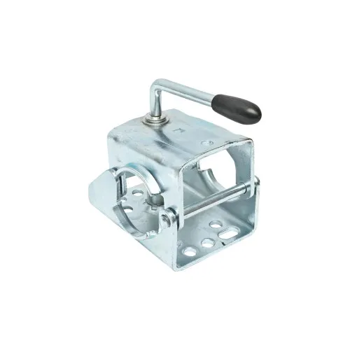 Clema suport pentru roata de sprijin remorca tija exterioara 60mm Mare — imaginea 3