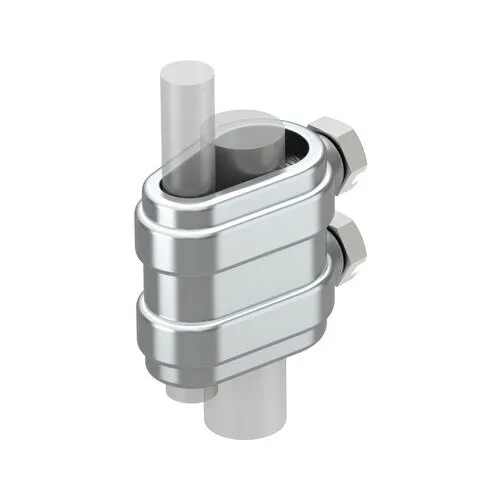 Clema zincata OBO Bettermann pentru imbinare conductor de impamantare Ø8-10 mm & Ø16mm