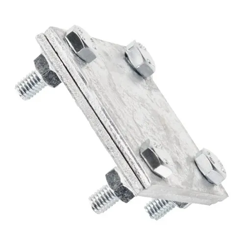 Clema zincata simpla pentru legaturi in cruce 30x3 mm