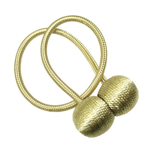 Cleme Draperie Flex-s Cu Magnet, Auriu, 48 Cm, Set 2 Buc