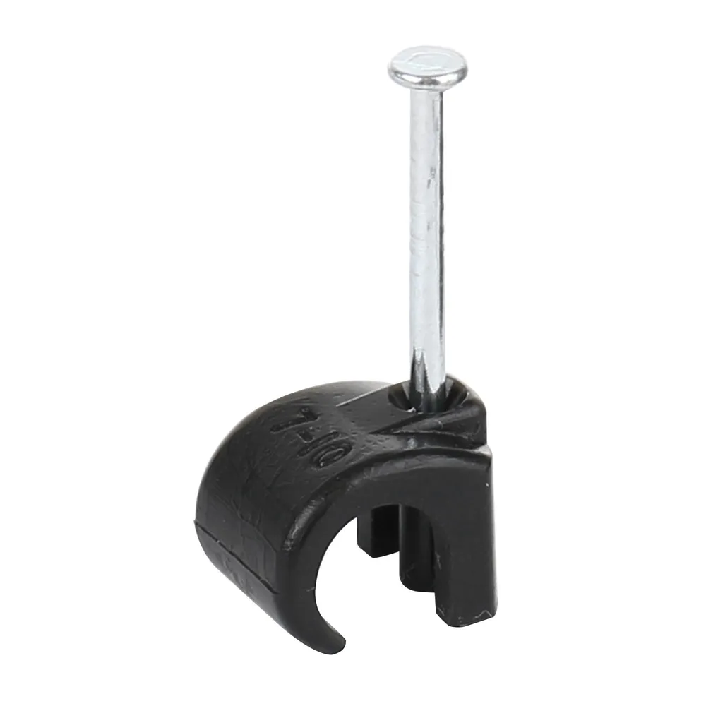 Cleme Haupa, 7 - 10 mm, negre (set 100 buc)