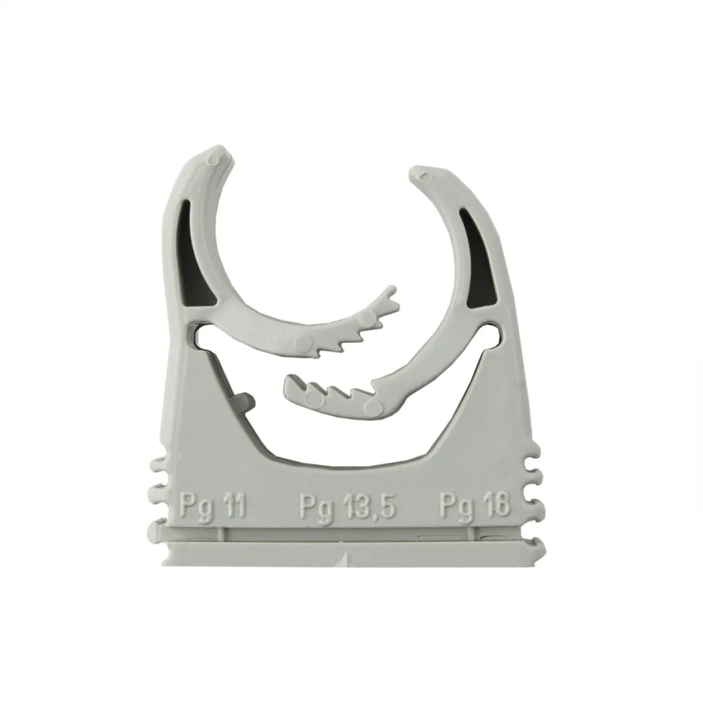 Cleme prindere Quick, 15-19 mm, albe (set 10 buc)
