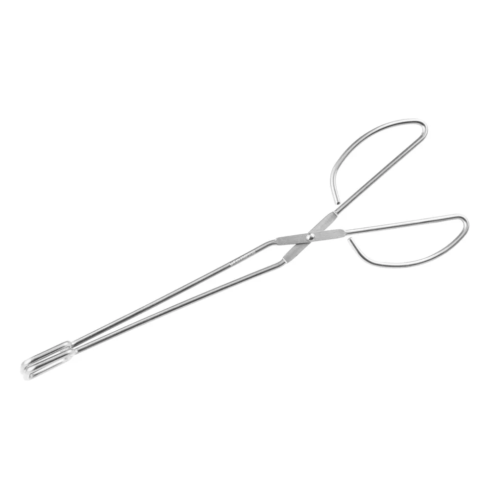 Cleste cromat pentru gratar, Fackelmann 40961, inox, 29 cm