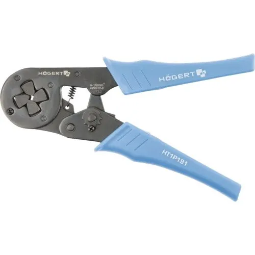 Cleste de sertizat pini Högert 4-16 mm² tip patrat