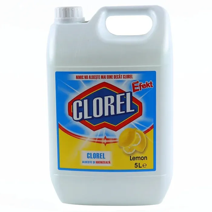 Clor inalbitor rufe, Clorel C5LPL, lemon, 5 L