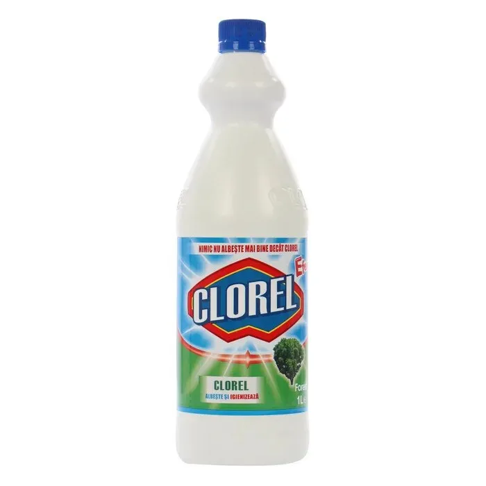 Clor inalbitor rufe, Clorel Forest, parfum fresh, 1 L