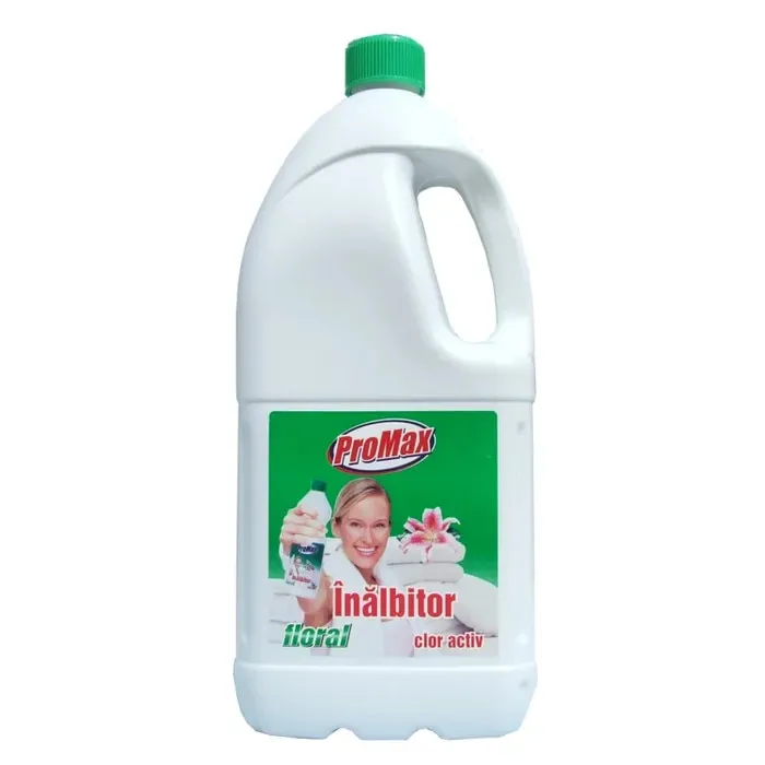 Clor inalbitor rufe, Promax, parfum floral, 2 L