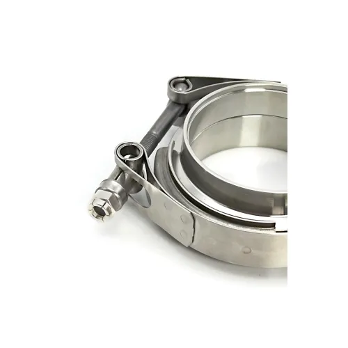 Colier evacuare tip V-Band cu flanse incluse 89 mm 3.5 inch inox prindere rapida — imaginea 4