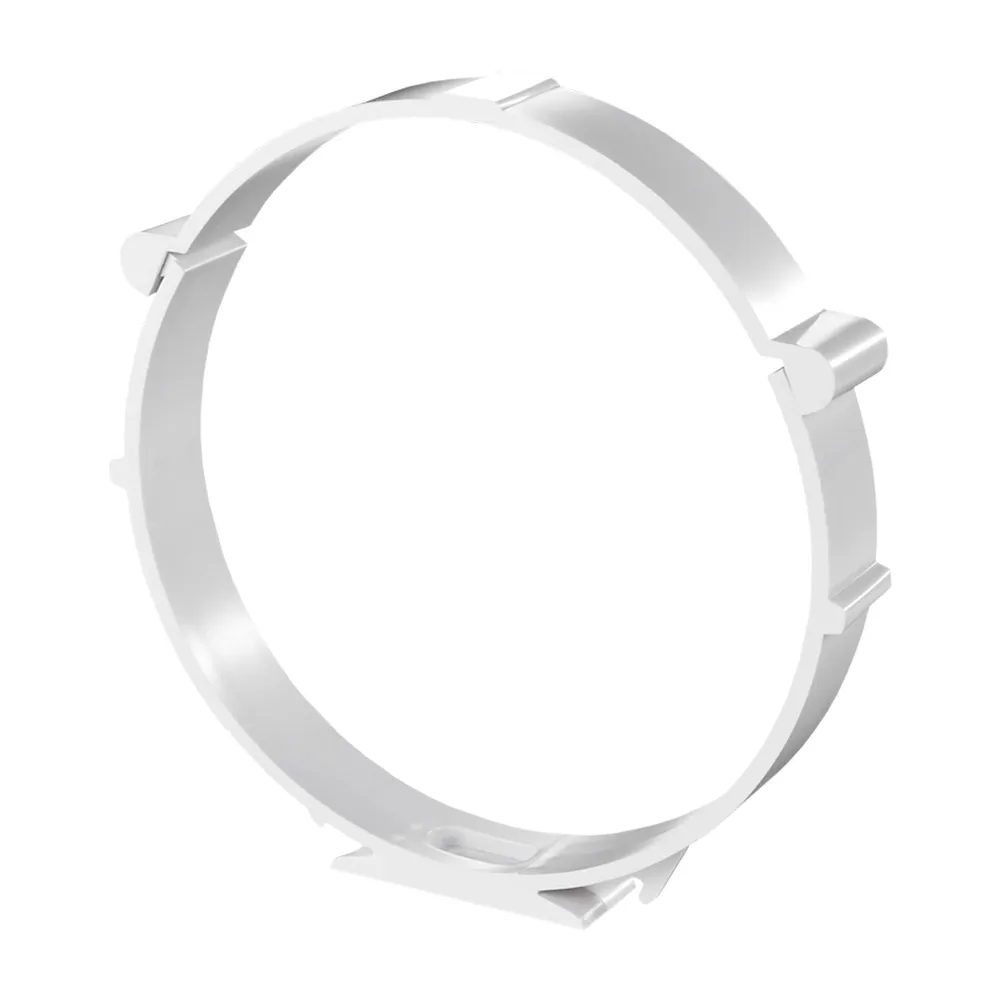 Colier fixare pentru ventilatie, PVC, diametru 100 mm