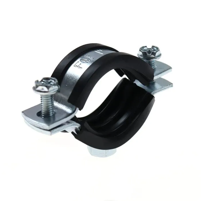 Colier metalic pentru tevi, cu garnitura de cauciuc, Friulsider, 1 inch