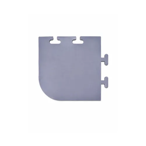 Colt pardoseala modulara PVC pentru garaj gri 100 x 100 x 6 mm