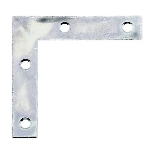 Coltar de legatura Alberts 50x50x10 mm, otel zincat galben